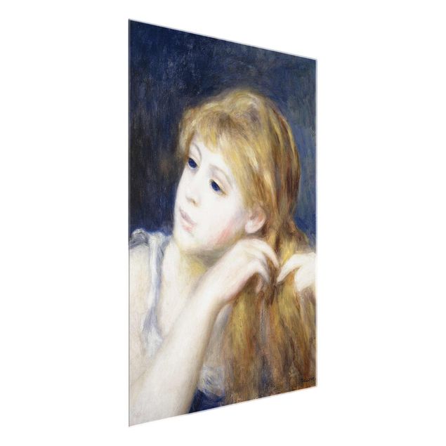 Wanddeko Flur Auguste Renoir - Kopf eines Mädchens