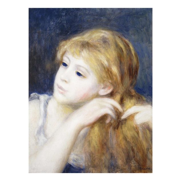Wanddeko Esszimmer Auguste Renoir - Kopf eines Mädchens