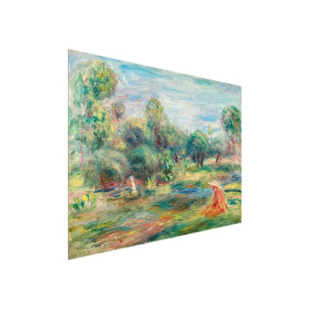 Wanddeko Esszimmer Auguste Renoir - Landschaft bei Cagnes