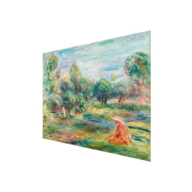Wanddeko Büro Auguste Renoir - Landschaft bei Cagnes
