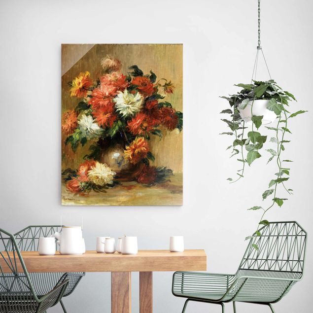 Wanddeko Flur Auguste Renoir - Stillleben mit Dahlien
