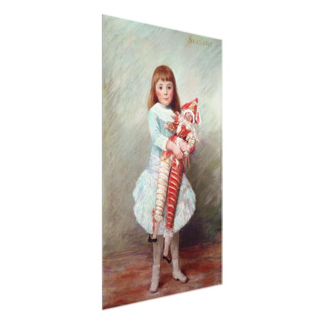 Wanddeko Esszimmer Auguste Renoir - Suzanne mit Harlekinpuppe