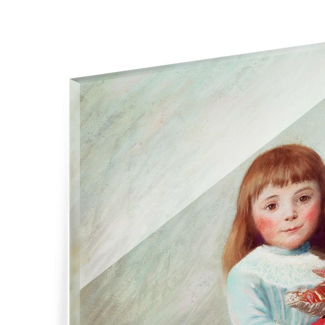 Wanddeko Treppenhaus Auguste Renoir - Suzanne mit Harlekinpuppe