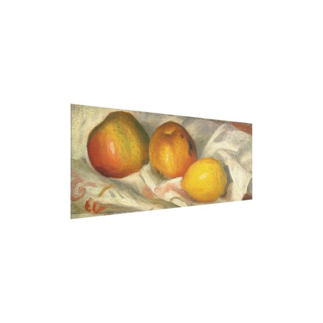 Wanddeko Esszimmer Auguste Renoir - Äpfel und Zitrone