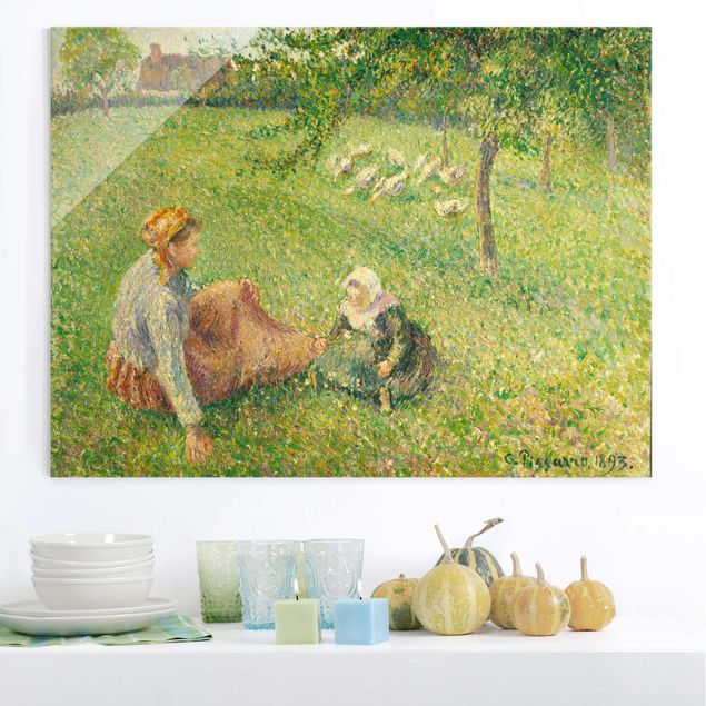 Küche Dekoration Camille Pissarro - Gänsehirtin