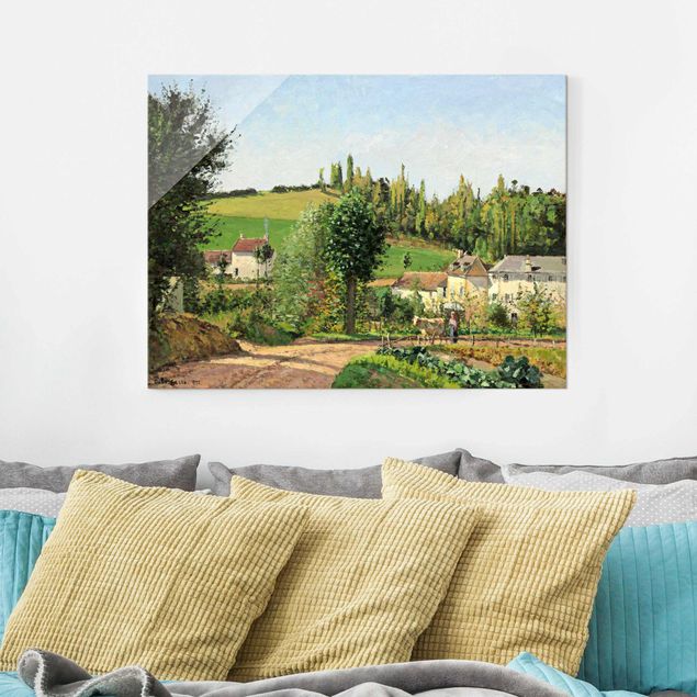 Impressionismus Bilder Camille Pissarro - Kleines Dorf