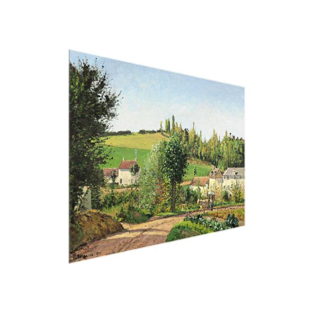 Wanddeko Flur Camille Pissarro - Kleines Dorf