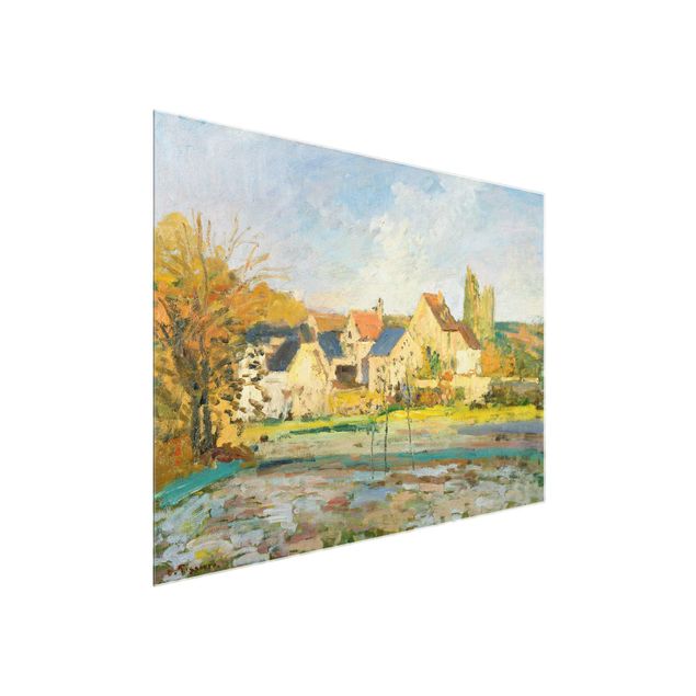 Wanddeko Flur Camille Pissarro - Landschaft bei Osny