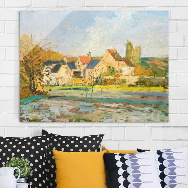 Impressionismus Bilder Camille Pissarro - Landschaft bei Osny