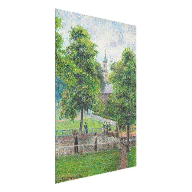 Wandbilder London Camille Pissarro - Saint Anne's Church