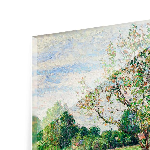 Wanddeko Esszimmer Camille Pissarro - Wiese mit Schimmel