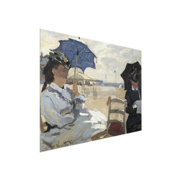 Wanddeko Flur Claude Monet - Strand von Trouville