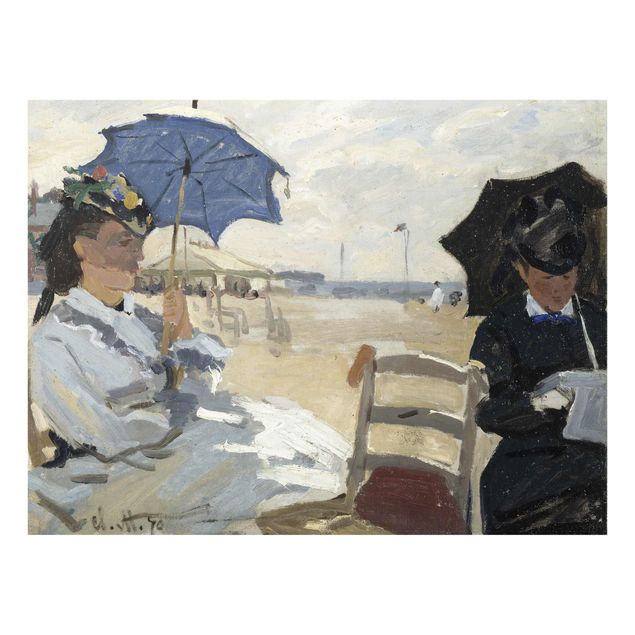 Wanddeko Esszimmer Claude Monet - Strand von Trouville