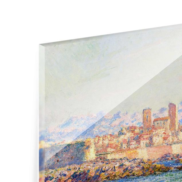 Glasbilder Berge Claude Monet - Antibes-Le Fort