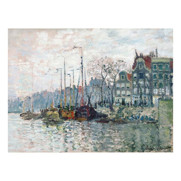 Wanddeko Esszimmer Claude Monet - Kromme Waal Amsterdam