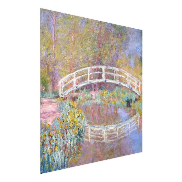Wanddeko Flur Claude Monet - Brücke Monets Garten