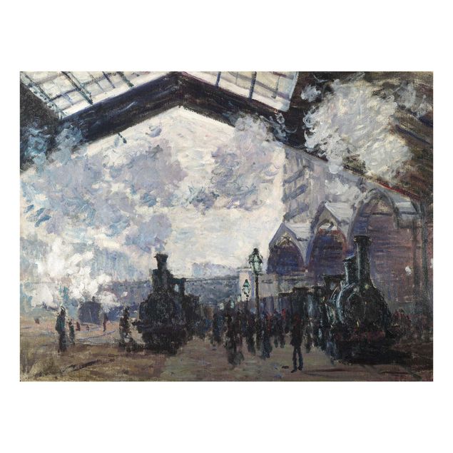 Wanddeko Esszimmer Claude Monet - Gare Saint Lazare