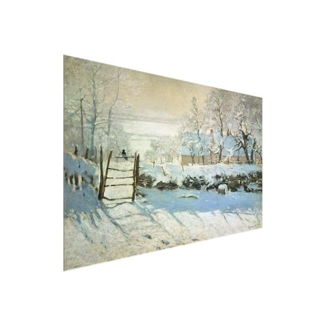 Wanddeko Esszimmer Claude Monet - Die Elster