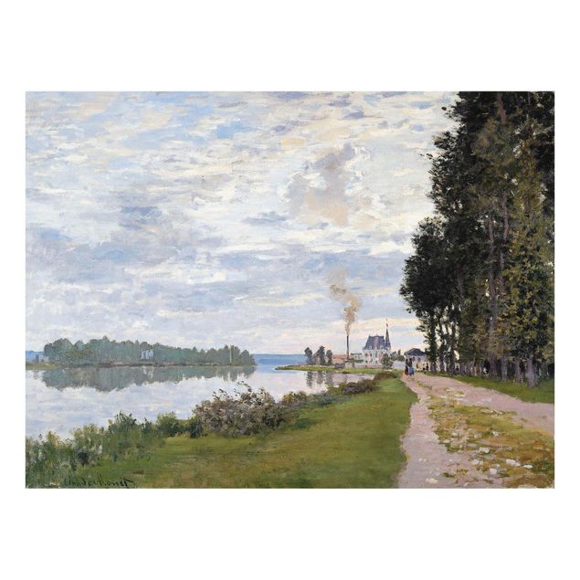 Wanddeko Büro Claude Monet - Ufer Argenteuil