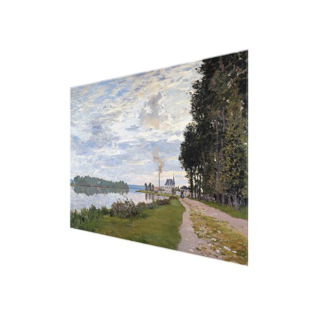 Kunststile Claude Monet - Ufer Argenteuil