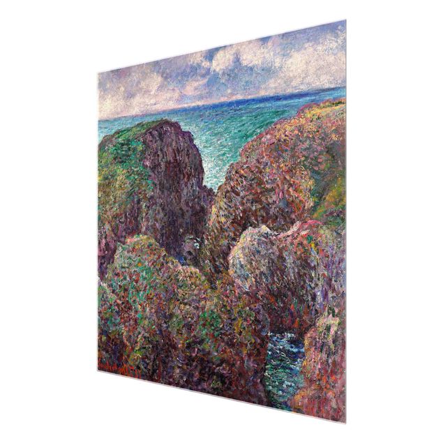 Wanddeko Büro Claude Monet - Felsengruppe Port-Goulphar