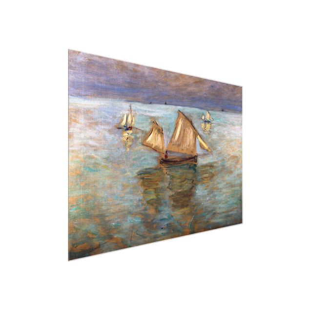 Wanddeko Schlafzimmer Claude Monet - Fischerboote