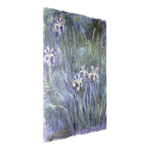 Wanddeko Flur Claude Monet - Schwertlilien
