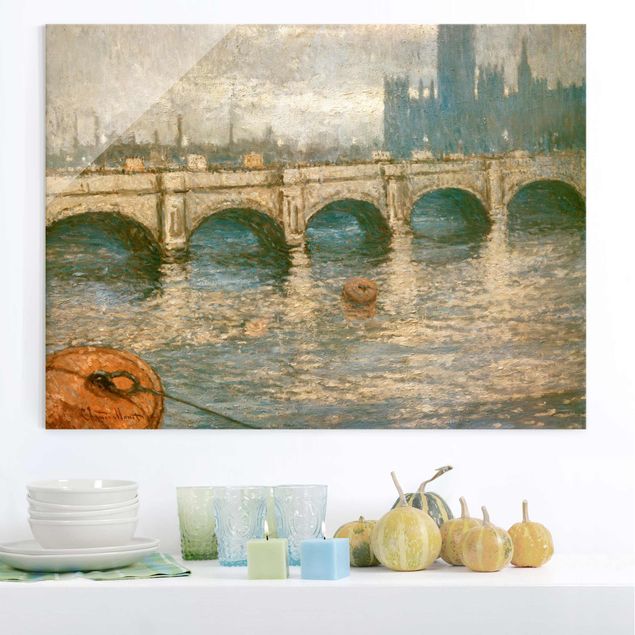 Impressionismus Bilder Claude Monet - Themsebrücke