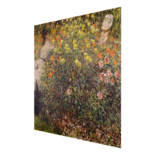 Wanddeko Büro Claude Monet - Blumengarten