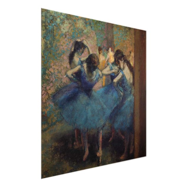 Wanddeko Schlafzimmer Edgar Degas - Blaue Tänzerinnen
