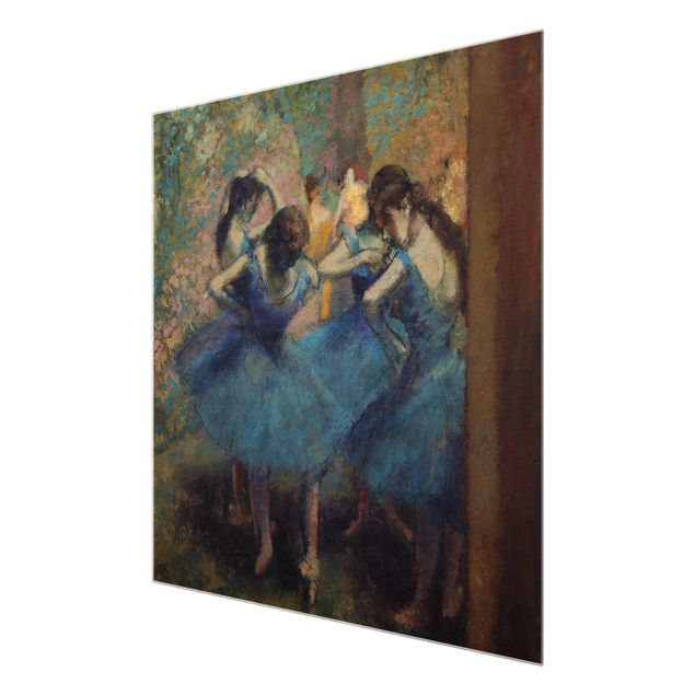 Wanddeko Esszimmer Edgar Degas - Blaue Tänzerinnen