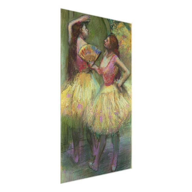 Wanddeko Flur Edgar Degas - Zwei Tänzerinnen