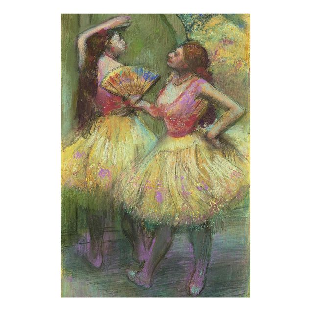 Wanddeko Esszimmer Edgar Degas - Zwei Tänzerinnen