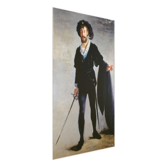 Wanddeko Esszimmer Edouard Manet - Der Sänger Jean-Baptiste Faure als Hamlet