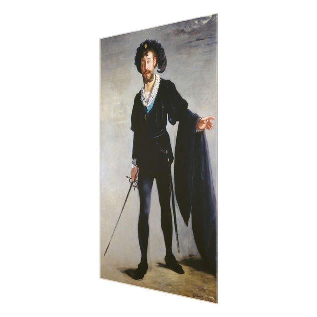 Kunststile Edouard Manet - Der Sänger Jean-Baptiste Faure als Hamlet