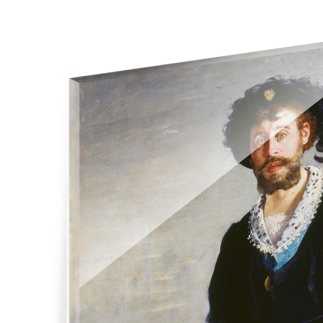 Wanddeko Treppenhaus Edouard Manet - Der Sänger Jean-Baptiste Faure als Hamlet
