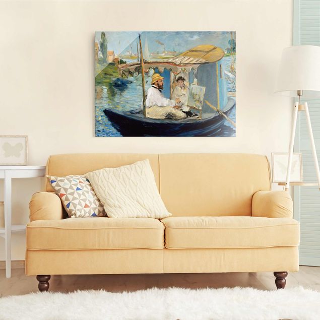 Wanddeko Wohnzimmer Edouard Manet - Die Barke