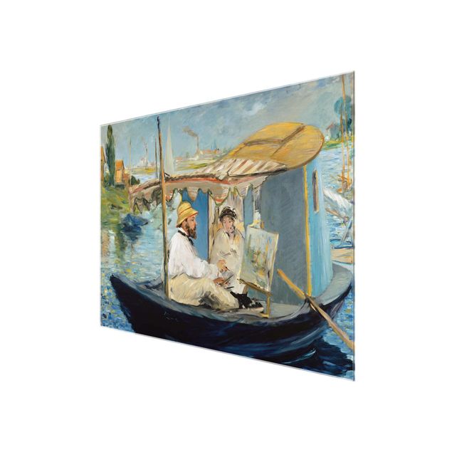 Wanddeko Esszimmer Edouard Manet - Die Barke