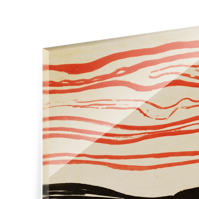 Wanddeko Esszimmer Edvard Munch - Angstgefühl