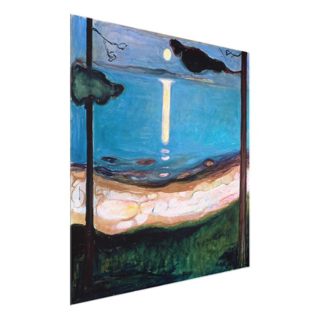 Wanddeko Flur Edvard Munch - Mondnacht