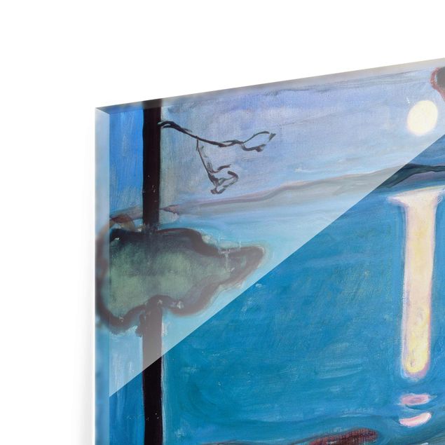 Wanddeko Büro Edvard Munch - Mondnacht