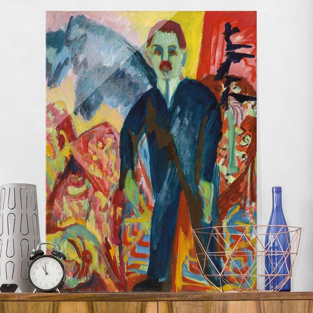 Wanddeko Schlafzimmer Ernst Ludwig Kirchner - Der Krankenwärter