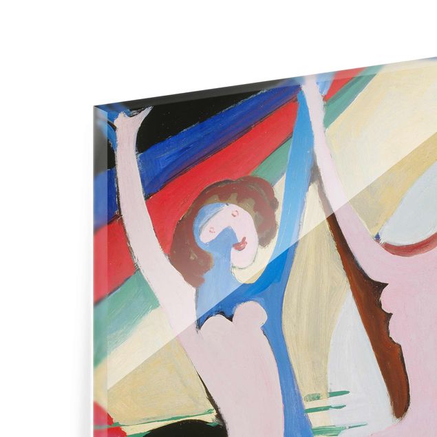 Wanddeko über Sofa Ernst Ludwig Kirchner - Farbentanz
