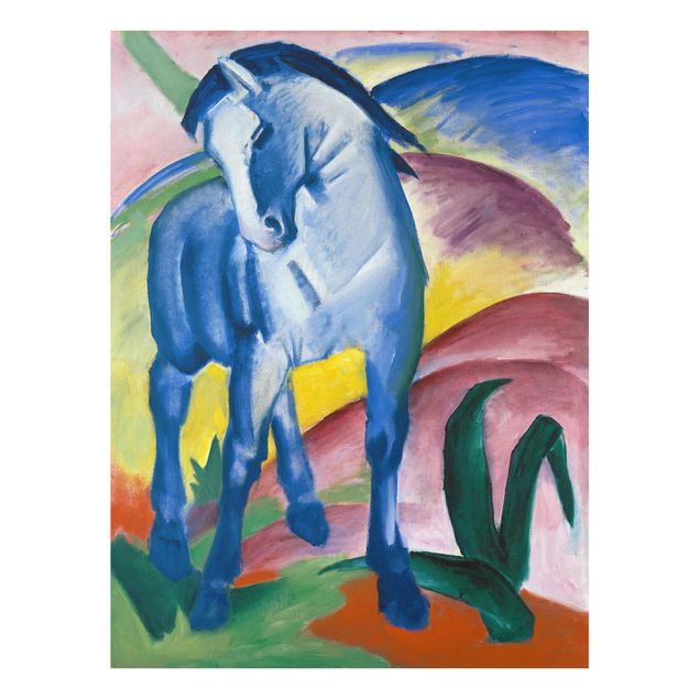 Wanddeko Büro Franz Marc - Blaues Pferd