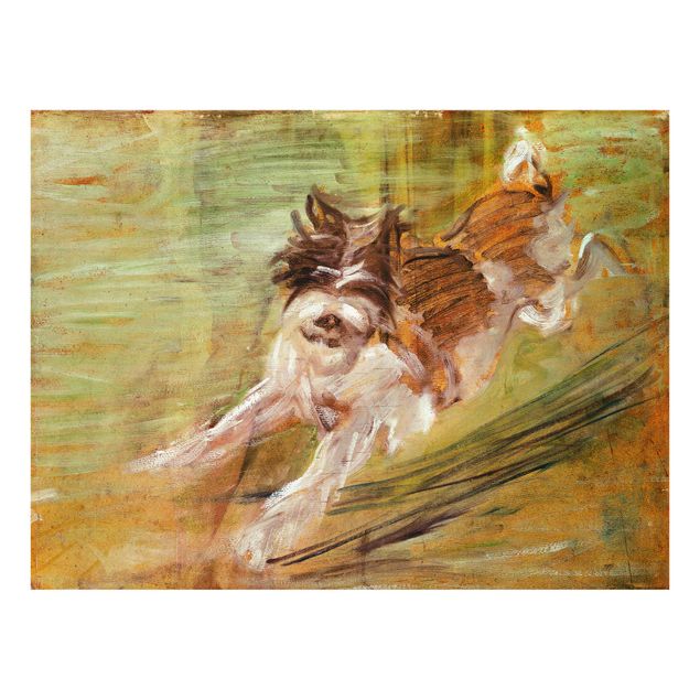Wanddeko Esszimmer Franz Marc - Springender Hund