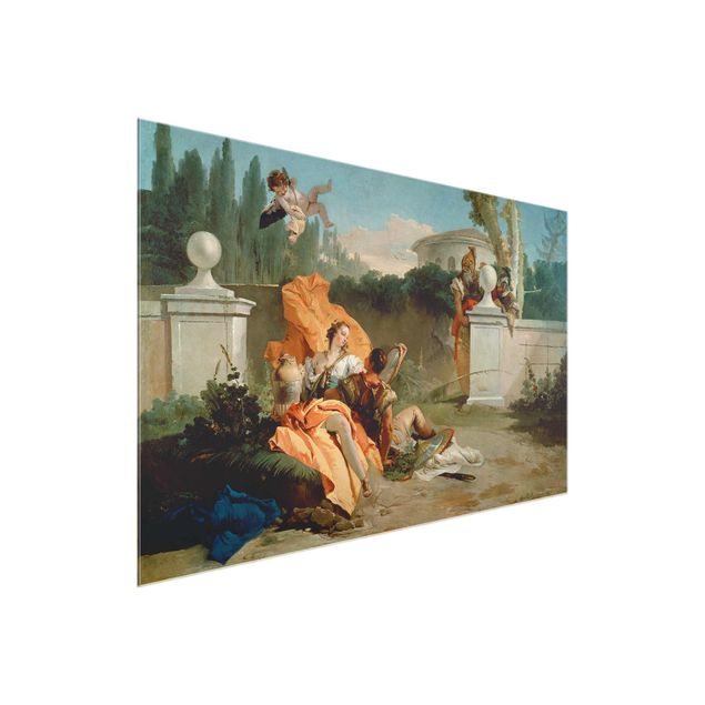 Wanddeko Esszimmer Giovanni Battista Tiepolo - Rinaldo und Armida