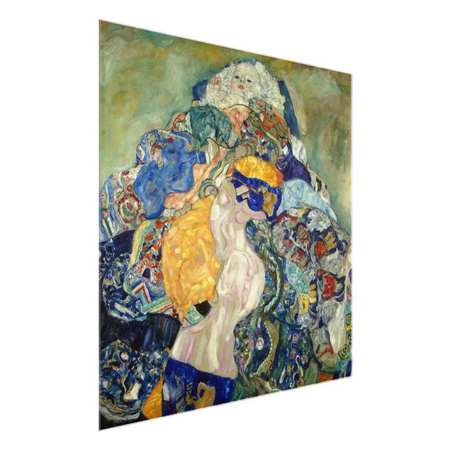 Wanddeko Flur Gustav Klimt - Baby (Wiege)