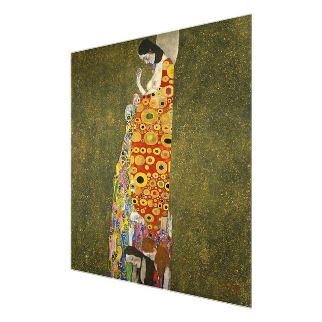 Wanddeko Büro Gustav Klimt - Die Hoffnung II