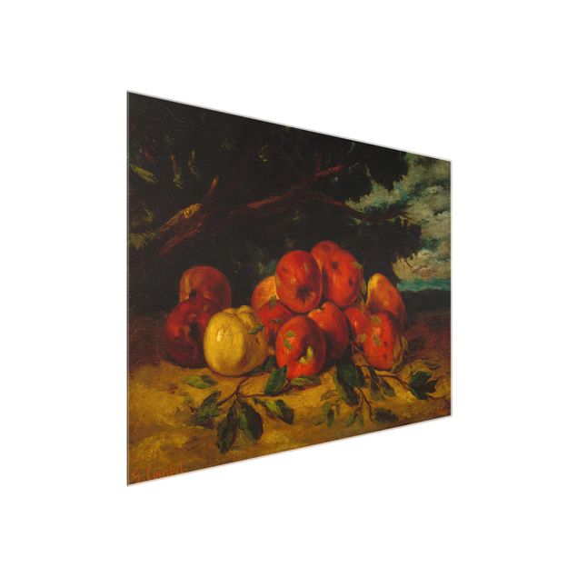 Kunststile Gustave Courbet - Apfelstillleben