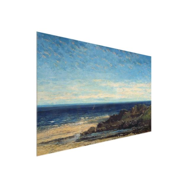 Wanddeko Esszimmer Gustave Courbet - Blaues Meer